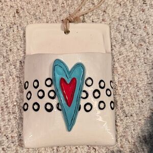 Demdaco Heartful Home Wall pocket Original tag